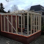 Bouw van een nieuw tuinhuis te Soest